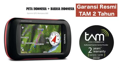 Jual Gps Map Gps Garmin Montana Free Peta Indonesia Garansi Resmi