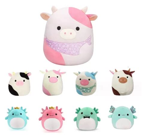 Squishmallows Puppe Pl Schtier Kissen Pl Schkissen Cartoon Stofftiere