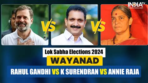 Wayanad Lok Sabha Elections Congress Pins Hopes On Rahul Gandhi Bjp