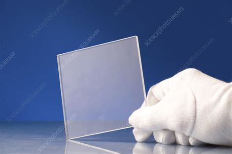 Bulletproof glass - Stock Image - F021/4640 - Science Photo Library