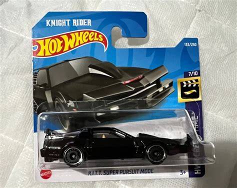 Hot Wheels Knight Rider K I T T Super Pursuit Mode Picclick Uk