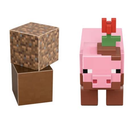 Mattel Minecraft Muddy Pig Figure 325 In King Soopers