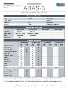 Abas Scoring Manual Pdf Free