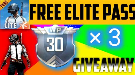 How To Get Free Elite Pass In Pubg Mobile Lite Giveaway Of Elite Pass