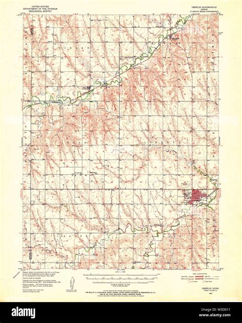 Map Of Oberlin Hi Res Stock Photography And Images Alamy