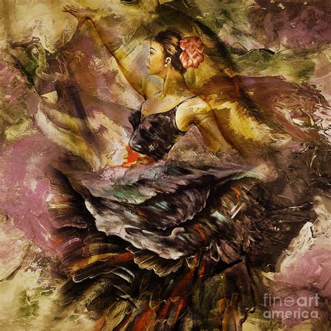 Beautiful Dance Art 08i Painting By Gull G Fine Art America