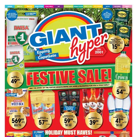 GIANT HYPER Specials • Thursday 7 Dec 2023 to Sunday 7 Jan 2024