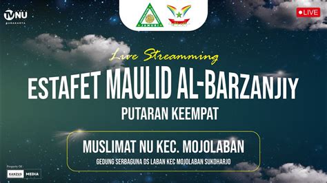 Estafet Jamuri Maulid Al Barzanji Putaran Keempat Kanzus Sholawat