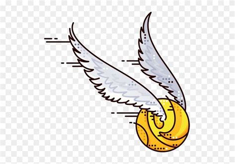 Harry Potter Golden Snitch Clip Art