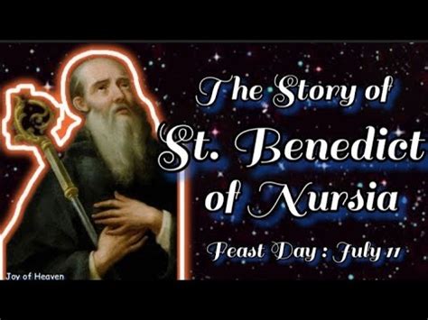 The Story Of St Benedict Of Nursia Patron Saint Of Europe And Of