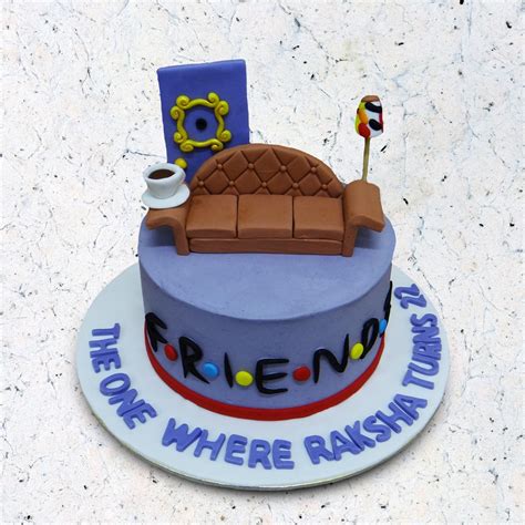 Friends Theme Cake Friends Themed Birthday Cake Order Custom Cakes