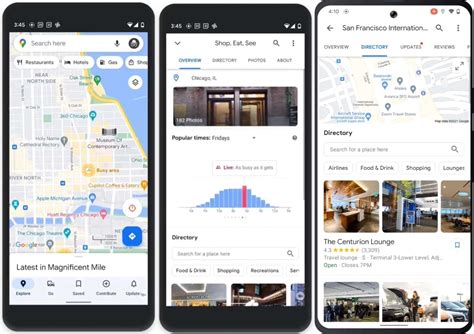 Google Maps Ajoute De Nouvelles Fonctionnalit S Plan Des Centres