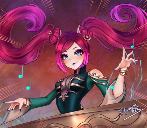 Pentakill Sona Fan Art