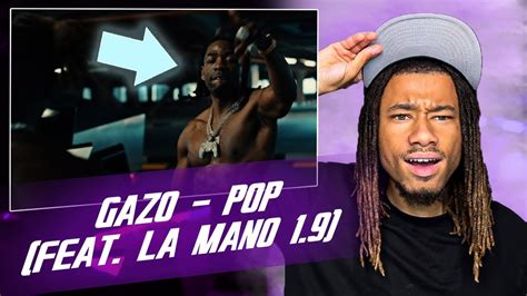 Gazo Pop Feat La Mano Uk Reaction Youtube