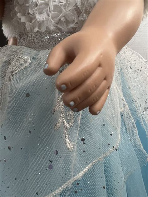 Beautiful 2013 Cititoy 18 Brunette Doll In A Sparkling Blue Gown GS125 EBay