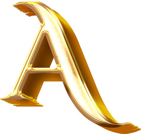 Letter A PNGs for Free Download