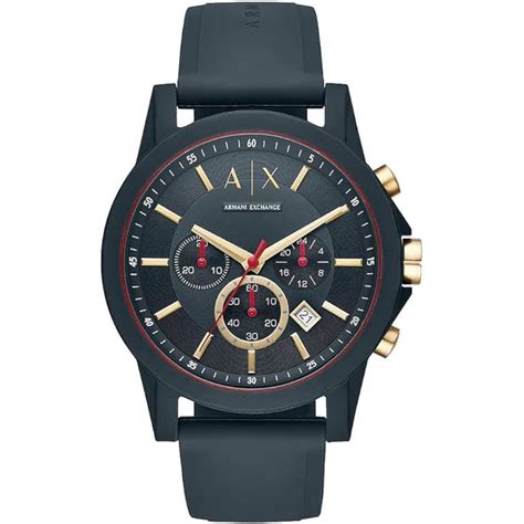 Armani Exchange Quartz Blue Dial Mens Watch Ax1335