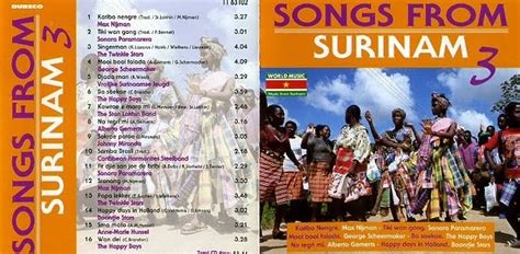 Swietie Sranang Aka Sweet Suriname Songs From Suriname Vol 3