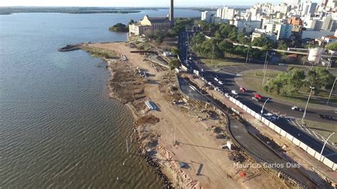 Obras De Revitaliza O Da Orla Do Gua Ba Porto Alegre Rs Hd Youtube