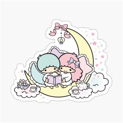 Little Twin Stars Stickers | Redbubble