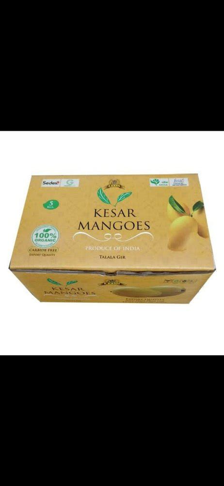 Double Wall Ply Mango Packaging Box At Rs Piece In Rajkot Id