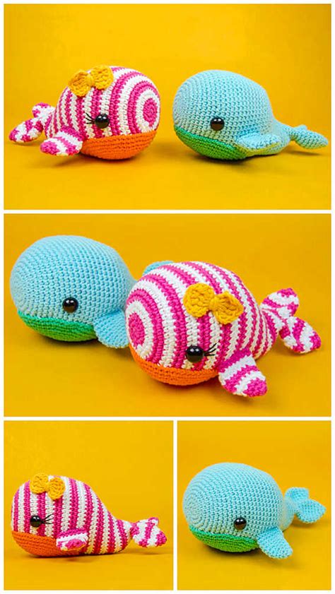 Baby Whale Crochet Free Pattern Amigurumi