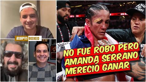 Amanda Serrano Perdió Por Corte En El Ojo Taylor No Fue Mejor Ojalá