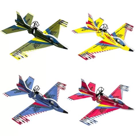 Foam Glider Flying Toy For Children Hand Throwing Plane Model Kits
