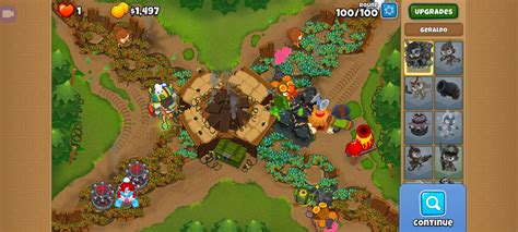 X Factor Chimps With Spirit Of The Forest Btd6