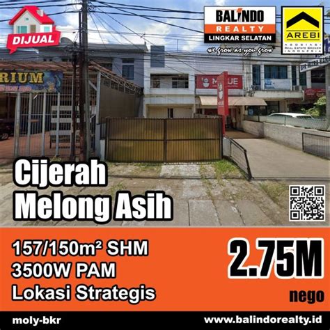 Ruko Di Tempat Ramai Cijerah Melong Asih