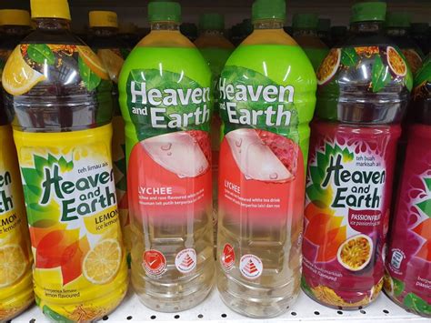 New Lychee And Rose And Mango Flavours By Heaven And Earth Rtd Tea Mini