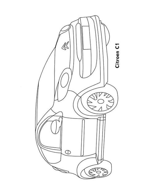 Ausmalbilder Citroen Malvorlagen Kostenlos Zum Ausdrucken