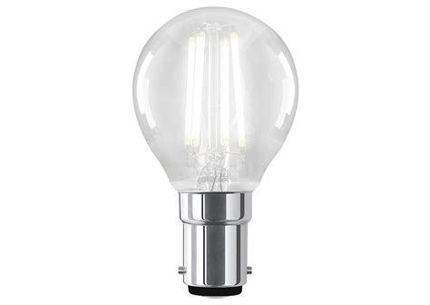 4W LED Golf Ball Filament Light Bulb 6500K B15