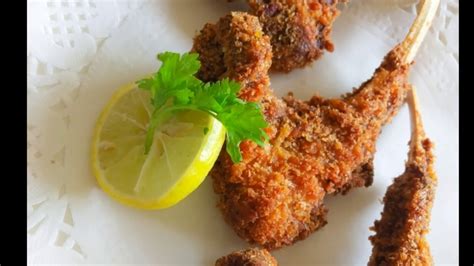 Mutton Chaap Fry Fried Mutton Chops Recipe Ramadan And Eid Special