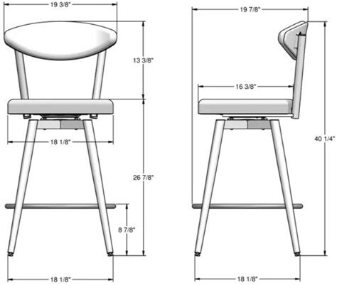 Amisco Customizable Wilbur Upholstered Swivel Bar Stool Colders