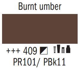 AS 409 Burnt Umber Amsterdam Acrylic