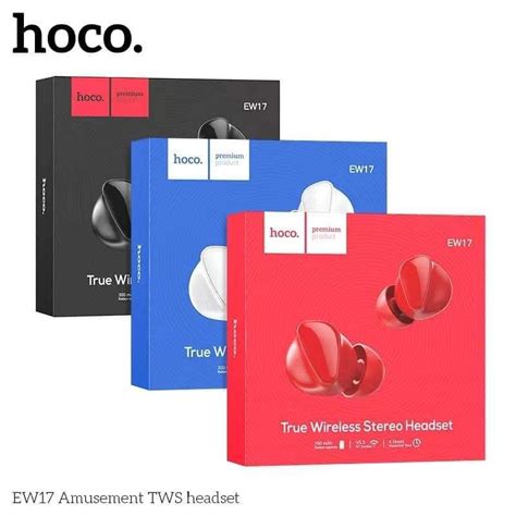 Hoco Ew17 True Wireless Earbuds White