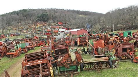 This Vast Farm Salvage Yard In The Middle Of Nowhere Saves Farmers With