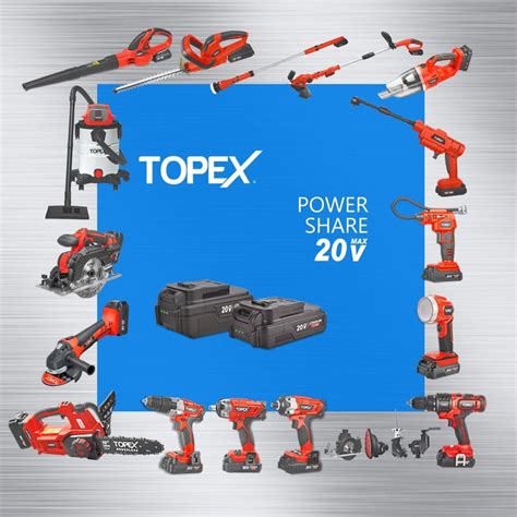 Buy Topex 20v Cordless Combo Kit Hammer Drill And Impact Driver W Fast