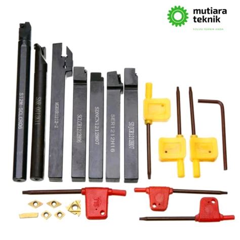 Jual Holder Bubut Set Mm Mesin Bubut Bv Set Insert Bubut