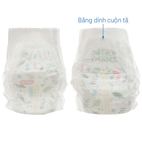 Tã quần Huggies Platinum nature made size M 58 miếng cho bé 6 11kg