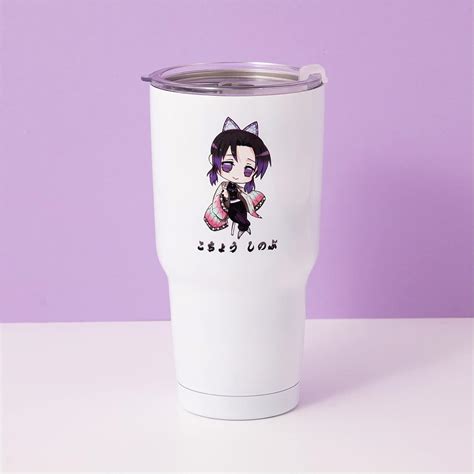 Vaso Demon Slayer Con Tapa Taza De Agua De Onzas Aislada Al Vac O