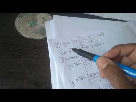 Derivative Of Inverse Trigonometric Functions Youtube