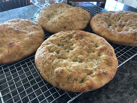 No Knead Rosemary Focaccia Bread From Americas Test Kitchen Focaccia