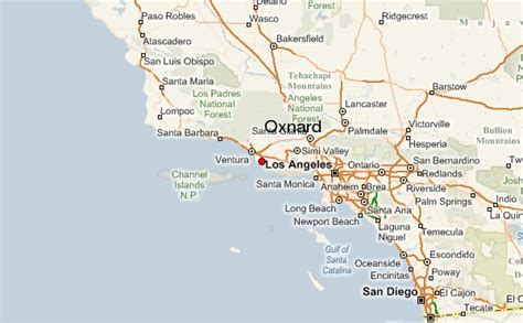 Oxnard California Map