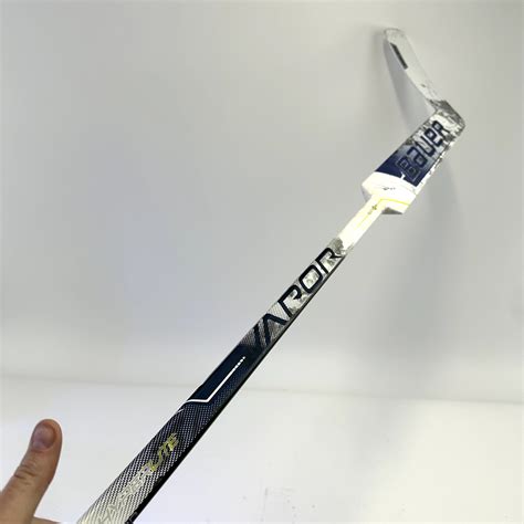 Used Regular Navy Bauer Vapor Hyperlite Goalie Stick P Curve