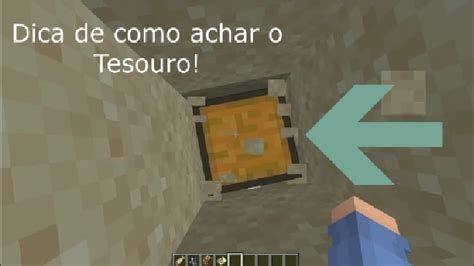 Dica De Como Achar Um Tesouro No Minecraft YouTube