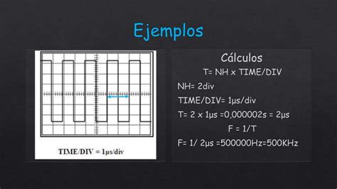 Medici N De Periodo Y Frecuencia Con El Osciloscopio Ppt