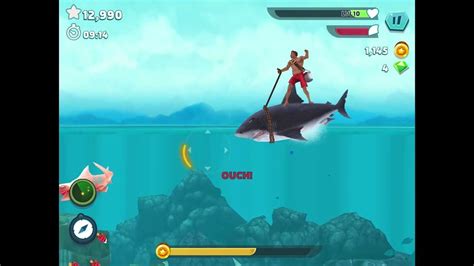 Hungry Shark Evolution Great White Shark Gameplay Youtube