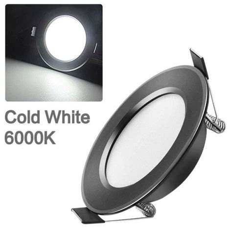 Plafonnier Cold White K W Spot Lumineux Led Imperm Able De Couleur